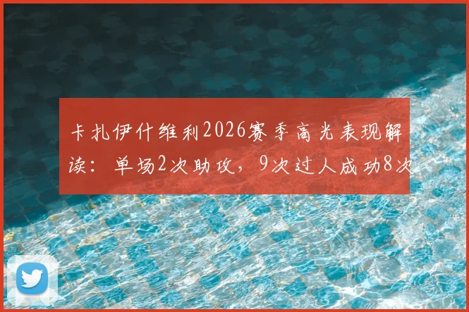 卡扎伊什维利2026赛季高光表现解读:单场2次助攻,9次过人成功8次,过人成功率与助攻能力分析
